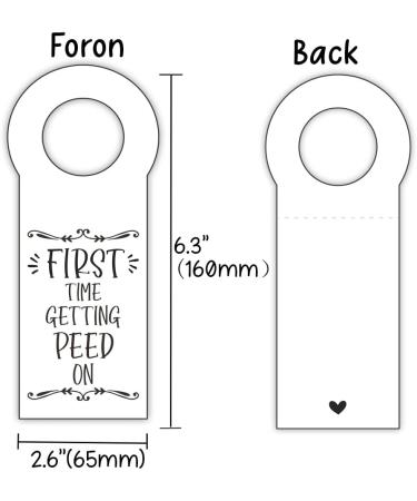 Baby's Firsts Milestone Shot Bottle Tags - Fun & Unique Party Favor Labels for New Moms - Baby Shower Games - 20 Pack - Buy Online on GoSupps.com