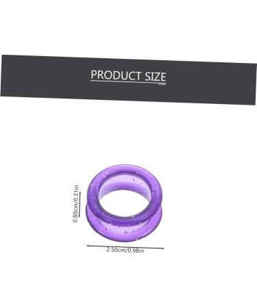 Minkissy 24-Piece Silicone Ring Dog Cup Set for Fur Care | Soft Scissor Inserts & Finger Rings (2.5x2.5cm Assorted Colors) - Buy Online on GoSupps.com