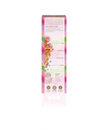 Khadi Rose Love Ayurvedic Elixir - Luxurious 100ml Skin & Soul Oil | 100% Natural Vegan & Regenerating Beauty Oil - Buy Online on GoSupps.com