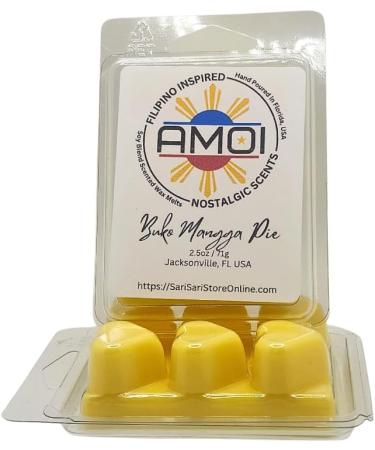 Shop Filipino-Inspired Buko Mangga Pie Scented Candle Wax Melts | Tropical Coconut Mango Fragrance | International Shipping Available - Buy Online on GoSupps.com