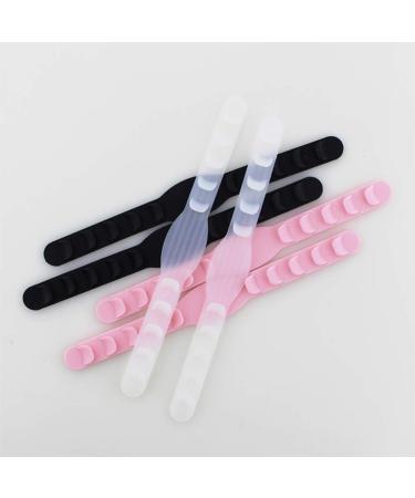 Faruta 10-Pack Adjustable Mask Extension Buckles - Black Ear Hooks for Comfort & Ease - Buy Online on GoSupps.com
