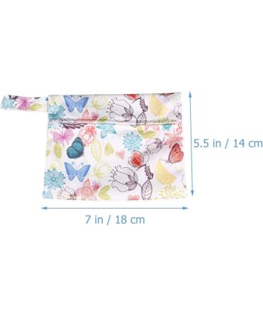 Healeeved 6 STK Storage Bag - Zipper Period Bag for Women | Eco-Friendly Portable Diaper & Period Pocket | 3 Colors 18x14cm - Practical Female Care Solution - Buy Online on GoSupps.com