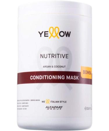 Yellow Nutritive Shampoo & Conditioning Mask Professional Kit - Buy Online on GoSupps.com