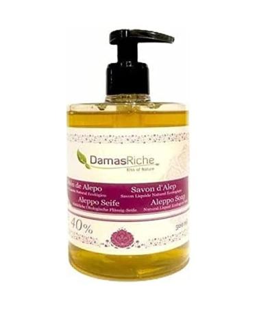 EcoRiche Liquid Aleppo Soap 40 500 ml Jar of 500 ml 200 g