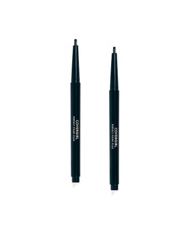 Covergirl Perfect Point Plus Self-Sharpening Eyeliner Pencil  Black Onyx  Pack of 2 (Packaging May Vary) 2 Count (Pack of 1) Black Onyx