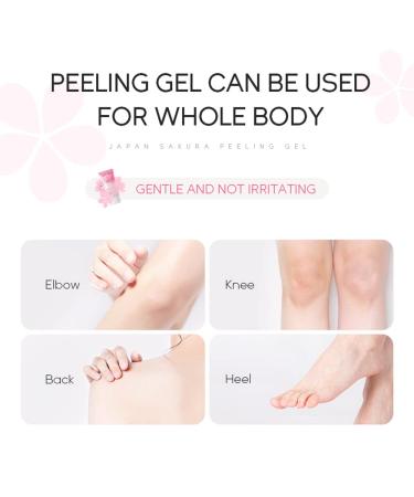 Buy AKARY Sakura Face Peeling Gel - Gentle Exfoliator for Dead Skin Removal Dark Spot Treatment & Skin Firming - All Skin Types - International Shipping Available - Buy Online on GoSupps.com
