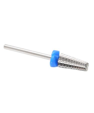 Cuticle Drill Bit Convenient Nail Removal Rotated Nail Tungsten Steel Grinding Head for Household for Nail Shop(Flat head M)