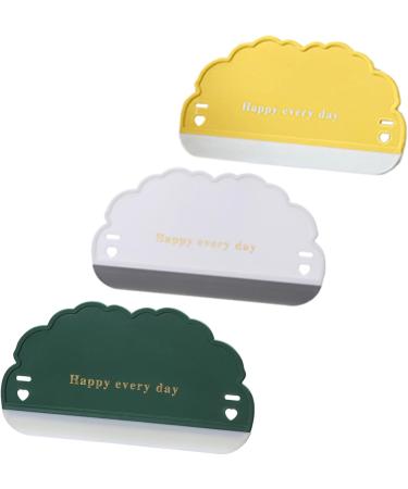 3pcs Shape Glass Cleaner Efficient Tool MultiPurposes Silicones Shower Squeegees for Glass Door Tool - Buy Online on GoSupps.com