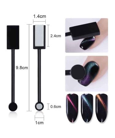 Buy SILPECWEE 6Pcs Cat Eye Magnetic Nail Design Kit - Innovative Nail Art Tools for Manicure & Accessories - Buy Online on GoSupps.com
