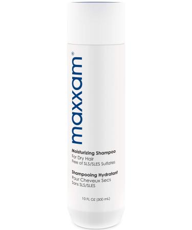 Maxxam Moisturizing Shampoo for Color Treated Hair  Gentle Sulfate Free Shampoo with Aloe for Most Hair Types Like Dry or Thin  10 Fl Oz