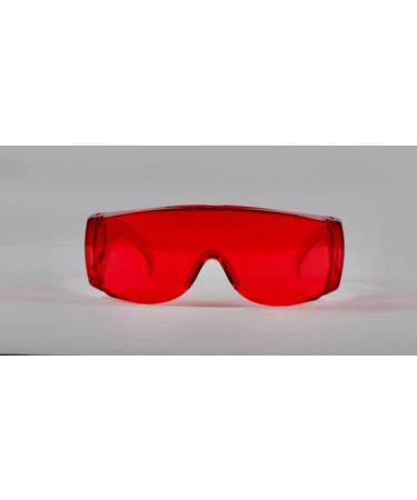 UvTech Sleep-1: 100% Light Red Glasses | Ultimate Blue & Green Light Filters | Gaming & PC Blue Light Blocking Goggles for Men & Women - Buy Online on GoSupps.com