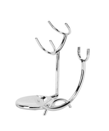 Shaving brush holder razor holder razor brush manual razor shaver razor brush soap bowl stand galvanic metal razor stand men
