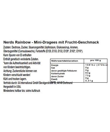 Buy Set of 2 WONKA NERDS RAINBOW 2x141G - Chewy Candies in Theater Box | Shop Now with Heartforcards Shipping Protection - Buy Online on GoSupps.com