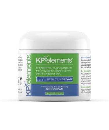KP Elements Keratosis Pilaris Lotion (4 fl oz) - Natural Keratosis Pilaris Treatment  Moisturizing & Exfoliating AHA Lotion for KP  Vegan  Made in USA 4 Fl Oz (Pack of 1)