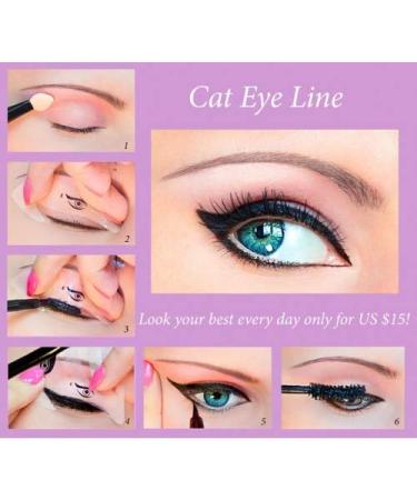 Quick Make-Up Stencils Set | 3 Easy Application Tools for Flawless Looks - Shop Internationally - Buy Online on GoSupps.com