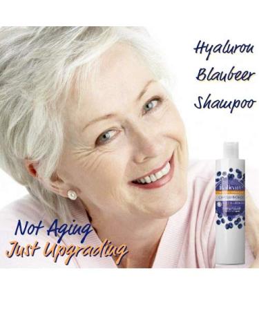 Buy Hyaluronic Acid Blueberry Shampoo & Hair Mask - Anti-Yellow Tinge for White Gray Bleached & Damaged Hair | 500ml + 300ml - International Shipping - Buy Online on GoSupps.com