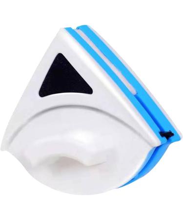 Septpenta Magnetic Glass Cleaner Triangular Design Powerful Magnet Blue Double Sided Glass Scraper Energy Saving Won'T Scratch Glass Suitable for Single Glazed Windows - Buy Online on GoSupps.com