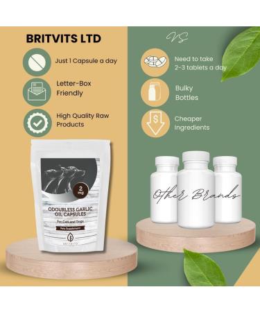 Odorless Garlic Oil 2mg for Pets - Premium Supplement 7 - Buy Online on GoSupps.com