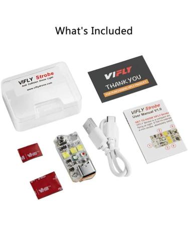 VIFLY Drone Strobe Light for FAA Night Flying - DJI Mini 3 Pro/Mini 2/Mini SE/Air 2S/Mavic Air 2/Mavic 3/Mavic 2 - Anti Collision Light (1pc) - Buy Online on GoSupps.com