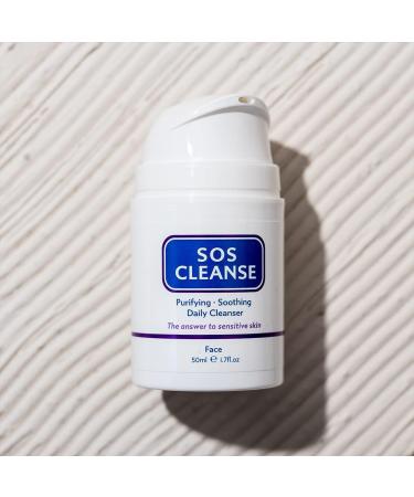 SOS Cleanse Facial Cleanser 50ml - Buy Online on GoSupps.com