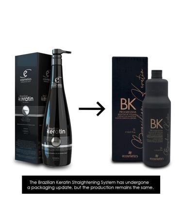 Brazilian Keratin Treatment 1L | Organic Semi Definite Straightening & Smoothing System | Volume Reducer for 100% Straight Hair - Buy Online on GoSupps.com