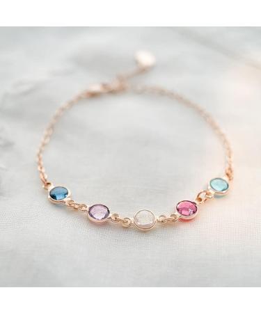 Bloom Boutique Custom Family Birthstone Bracelet - Personalize Your Own Unique Design - Buy Online on GoSupps.com