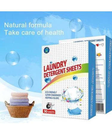 woyufen Laundry Detergent Sheets - 90 Loads Eco-Friendly Ultra Concentrated Laundry Strips - Biodegradable Plastic-Free & Vegan - Buy Online on GoSupps.com