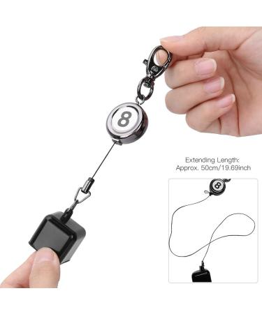 Bnineteteam Portable Black Retractable Billiard Queue Chalk Holder | Snooker & Pool Supplies for Competitive Sports - Buy Online on GoSupps.com