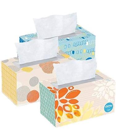 Kleenex Tissues 2-ply 230 Count Pack of 3 690 Facial Tissues Total in The Award Box Packaging - Buy Online on GoSupps.com