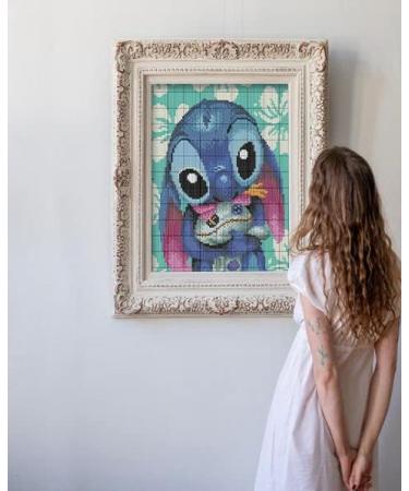 Disney Cross-Stitch Kit 6 Pack for Beginners - LWZAYS Counted and Stamped Embroidery Set for Home Decor (11CT Cartoon) - Buy Online on GoSupps.com