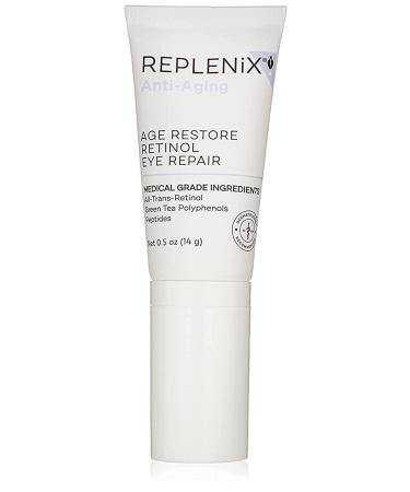 Replenix Anti-Wrinkle Retinol Eye Repair -Anti Aging Eye Cream for Dark Circles  Bags  and Fine Lines. Medical Grade Anti-Aging Treatment  0.5 oz
