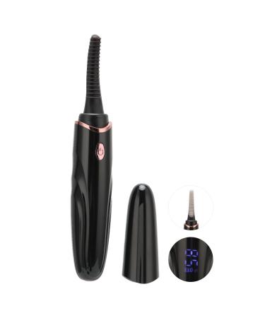 Eyelash Curler Heated Eyelash Curler Long Lasting Quick Heating Eyelash Curlers USB Electric Eyelash Curling Lash Curling Tool with Led Display Lash Curler Eyelash Comb Curler