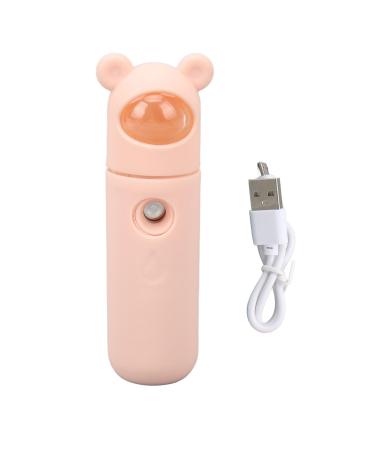 Facial Mister Silicon ABS 18mL Handheld Water Tank Nano Mist Sprayer for Outdoor Travel Camping Hiking Bear