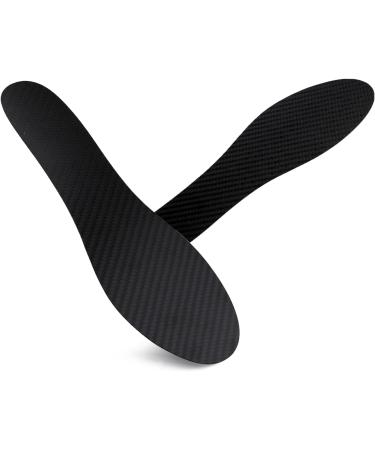 Carbon Fiber Insole for Hallux Rigidus & Turf Toe - Rigid Sole Shoe Inserts for Sports & Hiking (Men's 6-6.5 Black - Buy Online on GoSupps.com