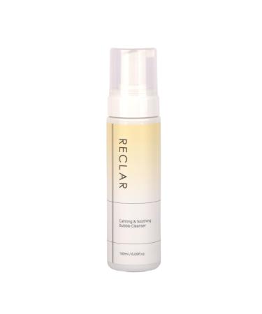 Calming & Soothing Bubble Cleanser 6.09 fl oz Korean Skincare Centella Asiatica Buckwheat Extract Aloe Vera Chinese Lemon Balm Extract Clear