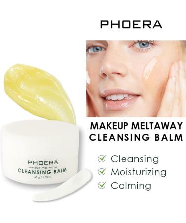 ABRUS PHOERA Makeup Remover Balm - Vegan Melt Away Cleansing Balm (20g) - Buy Online on GoSupps.com
