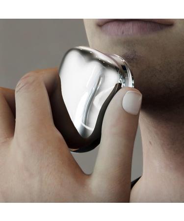 Portable Mini Electric Shaver - USB Rechargeable Low Noise Perfect for Travel - Ideal Father's Day Gift for Men & Boys Green - Buy Online on GoSupps.com