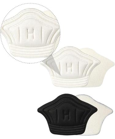 FRCOLOR Anti-Slip Heel Pads for Women | 2 Pairs Cushions for Closed Toe High Heels & Kitten Heels | Comfort & Support Shoe Stickers 11.5x8x1cm - Buy Online on GoSupps.com