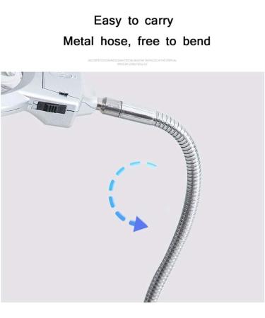 Magnifying Glasses for Hobbies Reading Magnifier Large Magnifying Glass Bracket 10X 20X Desktop Magnifying Glass with LED Giant Lens Hand Free Amplification with Light Reading Check Welding Needle R - Buy Online on GoSupps.com