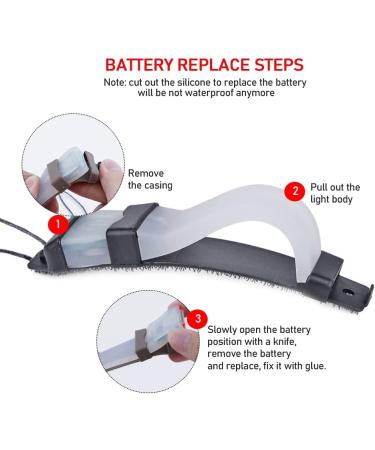 2Pcs FMA Helmet Safety Flashing Signal Lights for Outdoor Activities - Buy Online on GoSupps.com