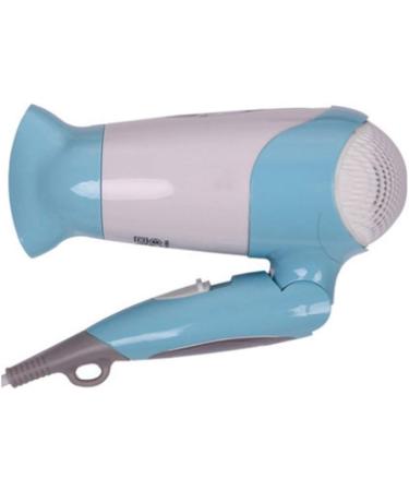Foldable Lightweight Blow Dryer Ionic Hairdryer Mini Travel Hair Dryer Healthy Hairdryer Fast Drying 1200W 2 Temperatures and 2 Styling Nozzle Lightweight Low Noise Fast Drying Portable Travel Blue - Buy Online on GoSupps.com