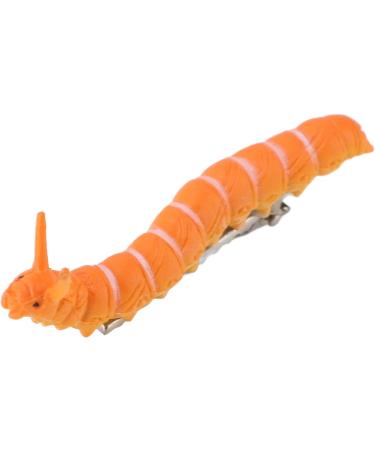 Halloween Horror Caterpillar Hairpin Creepy Hair Accessory Unique Spooky for Costume Parties Scary Pin Decoration Themed Clip Intriguing Adds Eerie Touch to Outfits Events - Buy Online on GoSupps.com