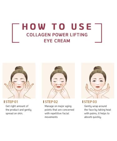 Collagen Power Lifting Eye Cream - Revitalize & Firm Skin International Shipping Available - Buy Online on GoSupps.com