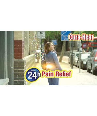 Cura-Heat Back and Shoulder Pain 7 patches Pack of 2 (14 patches) - Buy Online on GoSupps.com