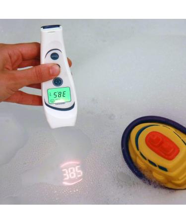 TECNIMED VISIOFOCUS 06400 - Contactless Infrared Medical Thermometer for All Ages - Made in Italy - Accurate Forehead Temperature Measurement - Buy Online on GoSupps.com