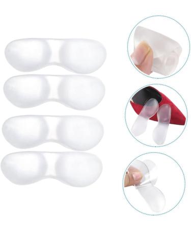 FRCOLOR High Heel Stickers - 8 Pairs Wear-Resistant Heel Pads for Comfort | Ideal for Women's Shoes & Outdoor Accessories - Buy Online on GoSupps.com
