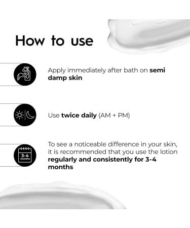 Unscented Lactic Body Lotion with 5% Lactic Acid | Improve Skin Texture & Reduce Strawberry Legs (200ml) - International Shipping Available - Buy Online on GoSupps.com