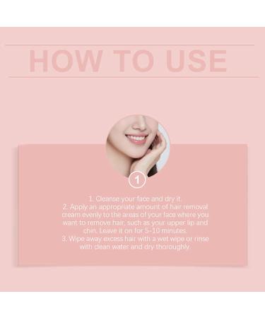 Herbionyx Facial Hair Removal Cream Moisturizing Nourishing NonSticking Fast Gentle and Fast Acting Hair Removal Cream for Face & Lip 2pcs - Buy Online on GoSupps.com