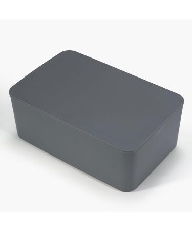 Cheerhom Baby Wet Wipes Box - Gray Moist Toilet Paper Holder with Lid | Ideal for Home Office & Outdoors - 18x12.2x7cm - Buy Online on GoSupps.com