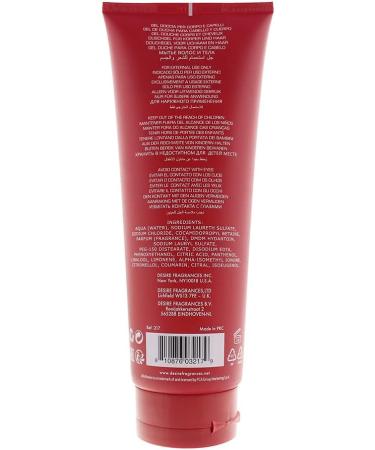 Alfa Romeo Red Hair And Body Shower Gel 400ml - Buy Online on GoSupps.com